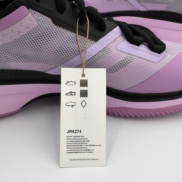 adidas Adizero Select 3.0 Basketball  Unisex Purple Sneakers Athletic Shoes JR82 main image 4